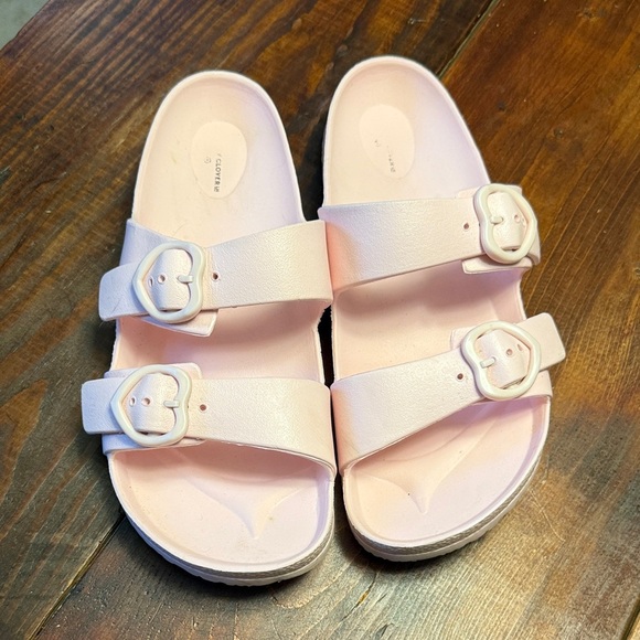 Stoney Clover Lane Light Pink Sandals - Picture 1 of 5